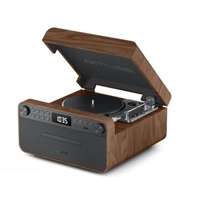 Muse Giradischi In Vinile - - Vinile Premium - Struttura In Legno - Testina Audio-technica Mm - Bluetooth E 2 Altoparlanti Muse Giradischi In Vinile - - Vinile Premium - Struttura In Legno - Testina Audio-technica Mm - Bluetooth E 2 Altoparlanti
