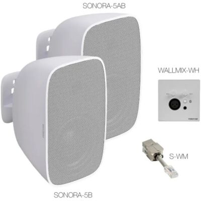 FONESTAR Kit Audio Coppia Di Casse Attive Con Mixer White Sonora Sonora-wm5-wh FONESTAR Kit Audio Coppia Di Casse Attive Con Mixer White Sonora Sonora-wm5-wh