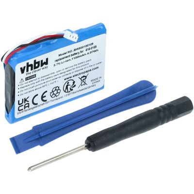 vhbw - 1100mAh Li-Ion - Apple iPod 3G 10/15/20/30GB - Battery vhbw - 1100mAh Li-Ion - Apple iPod 3G 10/15/20/30GB - Battery