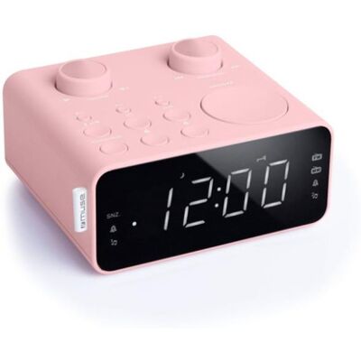 Muse Radiosveglia Doppia Rosa - M17cpk Muse Radiosveglia Doppia Rosa - M17cpk