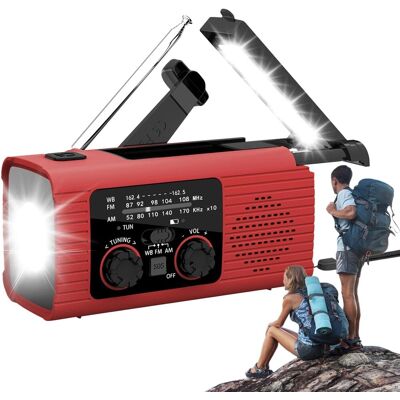 OEM Radio A Manovella, Radio A Manovella Ad Energia Solare - Radio Portatile Am/fm/noaa - Torcia Radio Di Sopravvivenza, Radio Sveglia Sos Con Ricarica A 3 Vie Per Interruzioni Di Avventure Indoor OEM Radio A Manovella, Radio A Manovella Ad Energia Solare - Radio Portatile Am/fm/noaa - Torcia Radio Di Sopravvivenza, Radio Sveglia Sos Con Ricarica A 3 Vie Per Interruzioni Di Avventure Indoor