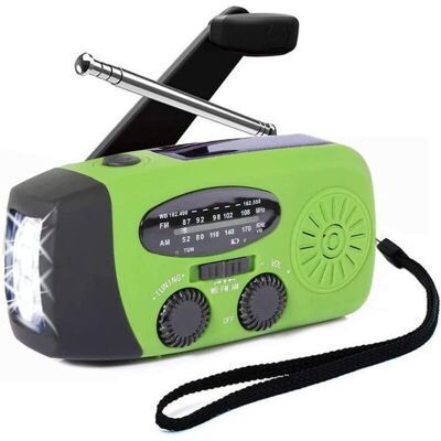 OEM Radio Solare, Am/fm/noaa, Mini Radio Portatile, Ingresso Usb, Ricaricabile, Con Torcia A Led E Allarme Sos, Per Campeggio, Sopravvivenza, Viaggio OEM Radio Solare, Am/fm/noaa, Mini Radio Portatile, Ingresso Usb, Ricaricabile, Con Torcia A Led E Allarme Sos, Per Campeggio, Sopravvivenza, Viaggio