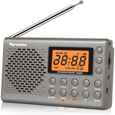 OEM Radio Portatile Am/fm/onde Corte Con Sveglia, Ampio Display Digitale, Funzione Sleep E Sveglia, Batterie Incluse, Colore Grigio. OEM Radio Portatile Am/fm/onde Corte Con Sveglia, Ampio Display Digitale, Funzione Sleep E Sveglia, Batterie Incluse, Colore Grigio.
