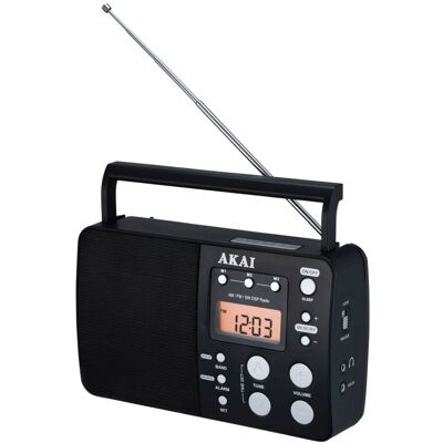 OEM Radio Portatile Akai Apr-200 1 W Rms Fm/am/sw Aux 75 Stazioni Nera OEM Radio Portatile Akai Apr-200 1 W Rms Fm/am/sw Aux 75 Stazioni Nera