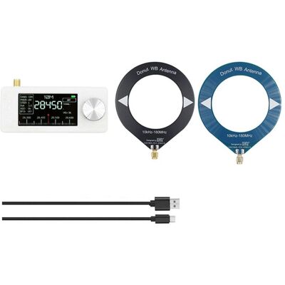 OEM Si4732 Radio Tascabile 10 Khz-180 Mhz, Ricevitore Am/fm Portatile Lsb Usb, Interfaccia Sma, Ricevitore Con Antenna A Loop OEM Si4732 Radio Tascabile 10 Khz-180 Mhz, Ricevitore Am/fm Portatile Lsb Usb, Interfaccia Sma, Ricevitore Con Antenna A Loop