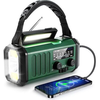 OEM Radio Di Emergenza A Manovella Da 10.000 Mah, Radio Meteo Noaa Con Am/fm E Pannello Solare, Batteria Ricaricabile, Torcia E Lampada Da Lettura, Allarme Sos, Bussola, Caricatore Per Telefono OEM Radio Di Emergenza A Manovella Da 10.000 Mah, Radio Meteo Noaa Con Am/fm E Pannello Solare, Batteria Ricaricabile, Torcia E Lampada Da Lettura, Allarme Sos, Bussola, Caricatore Per Telefono
