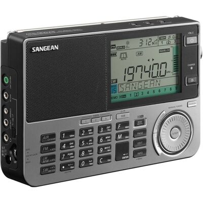 Sangean Ats-909x2 Ricevitore Mondiale Fm, Ol, Am Funzione Allarme Nero - Sangean Ats-909x2 Ricevitore Mondiale Fm, Ol, Am Funzione Allarme Nero -