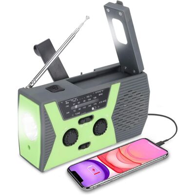 OEM Radio Meteorologica Am/fm/sw, Radio Portatile A Manovella Noaa Radio Di Emergenza Ricaricabile Usb Sos Allarme E Luce Di Lettura Per Campeggio, Sopravvivenza, Viaggi, Emergenza(verde) OEM Radio Meteorologica Am/fm/sw, Radio Portatile A Manovella Noaa Radio Di Emergenza Ricaricabile Usb Sos Allarme E Luce Di Lettura Per Campeggio, Sopravvivenza, Viaggi, Emergenza(verde)