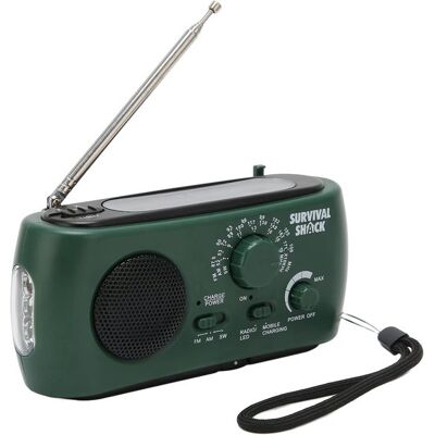 OEM Radio Di Emergenza - Radio Di Emergenza - Radio Di Emergenza Portatile - Radio A Transistor Solare Da 800 Mah, Radio Meteo Am/fm/onde Corte, Valvola/pillola/sezione Manuale, Luce Led, Allarme Sos, Ada OEM Radio Di Emergenza - Radio Di Emergenza - Radio Di Emergenza Portatile - Radio A Transistor Solare Da 800 Mah, Radio Meteo Am/fm/onde Corte, Valvola/pillola/sezione Manuale, Luce Led, Allarme Sos, Ada