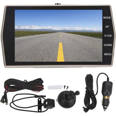 OEM Registratore Di Guida Dvr Per Auto Schermo Ips Grandangolare Da 4 Pollici A 170° Doppia Lente Visione Notturna Chiara 1080p Registrazione Tattile In Loop Installazione Semplice OEM Registratore Di Guida Dvr Per Auto Schermo Ips Grandangolare Da 4 Pollici A 170° Doppia Lente Visione Notturna Chiara 1080p Registrazione Tattile In Loop Installazione Semplice