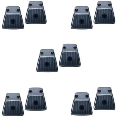 OEM 10 Lenti Indicatori Di Direzione Anteriori Nere Lucide Per Auto, Compatibili Con Mercedes Classe G W463 G500 G550 G55 G63 G65 1986-2018 A4638260057 OEM 10 Lenti Indicatori Di Direzione Anteriori Nere Lucide Per Auto, Compatibili Con Mercedes Classe G W463 G500 G550 G55 G63 G65 1986-2018 A4638260057