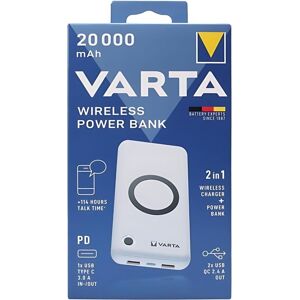 Varta Power Bank 20000mAh Ricarica Wireless - Power Bank Varta Power Bank 20000mAh Ricarica Wireless - Power Bank