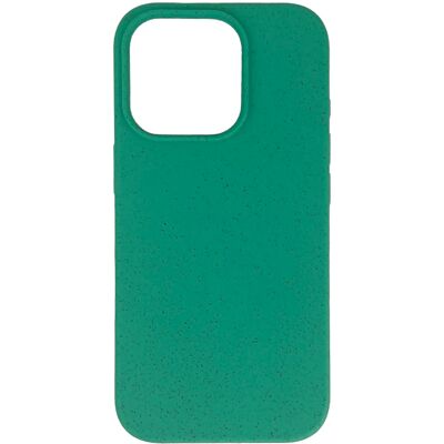 Custodia ecologica Hurtel Wheat Mint MagSafe per iPhone 16 Pro Custodia ecologica Hurtel Wheat Mint MagSafe per iPhone 16 Pro