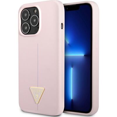 Guess custodia in silicone per iPhone 13 Pro / 13 6,1 - Triangolo Guess custodia in silicone per iPhone 13 Pro / 13 6,1 - Triangolo