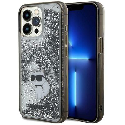 Custodia con glitter liquido Karl Lagerfeld per iPhone 13 Pro Max - Trasparente Custodia con glitter liquido Karl Lagerfeld per iPhone 13 Pro Max - Trasparente