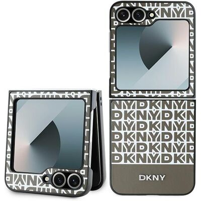 Custodia DKNY Samsung Galaxy Z Flip6 - Marrone - Cover Protettiva Custodia DKNY Samsung Galaxy Z Flip6 - Marrone - Cover Protettiva