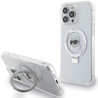 Custodia anello MagSafe bianca per iPhone 15 Pro Custodia anello MagSafe bianca per iPhone 15 Pro