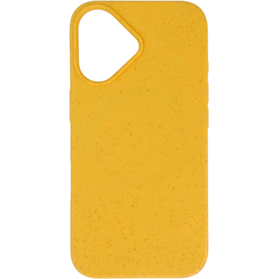 Custodia ecologica gialla MagSafe per iPhone 16 Hurtel Custodia ecologica gialla MagSafe per iPhone 16 Hurtel