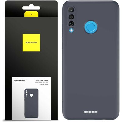 OEM Custodia In Silicone Spacecase Per Huawei P30 Lite, Nera OEM Custodia In Silicone Spacecase Per Huawei P30 Lite, Nera