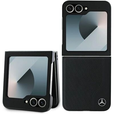 Custodia Mercedes Z Flip6 Imitazione Pelle MagSafe Custodia Mercedes Z Flip6 Imitazione Pelle MagSafe