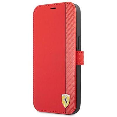 Custodia Ferrari iPhone 13 mini 5,4" Rosso - On Track Stripe Custodia Ferrari iPhone 13 mini 5,4" Rosso - On Track Stripe