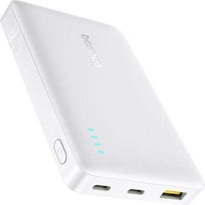 OEM Powerbank Da 10000 Mah 22,5 W Enerfill Fp21 Usb-a Usb-c Con Cavo Usb-c - Bianco OEM Powerbank Da 10000 Mah 22,5 W Enerfill Fp21 Usb-a Usb-c Con Cavo Usb-c - Bianco