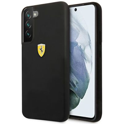 Custodia in Silicone Opaco Interno Ferrari Galaxy S22 Plus Custodia in Silicone Opaco Interno Ferrari Galaxy S22 Plus