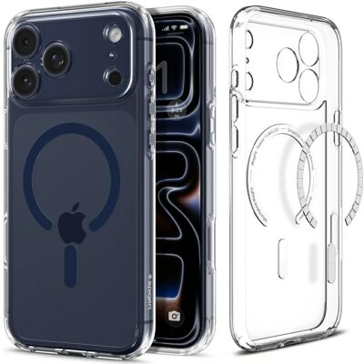 OEM Custodia Spigen Ultra Hybrid Mag Magsafe Per Iphone 17 Pro, Blu Navy OEM Custodia Spigen Ultra Hybrid Mag Magsafe Per Iphone 17 Pro, Blu Navy