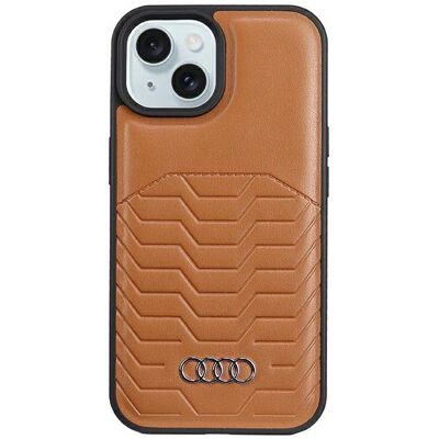 Audi Pelle Sintetica Modello Marrone - Custodia Smartphone Audi Pelle Sintetica Modello Marrone - Custodia Smartphone