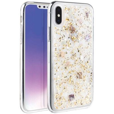 Custodia Lumence Clear iPhone Xs Max oro - Cover Smartphone Custodia Lumence Clear iPhone Xs Max oro - Cover Smartphone