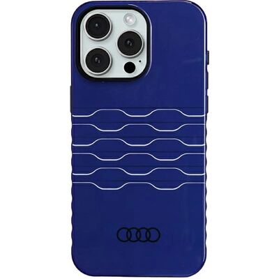 Custodia MagSafe per iPhone 15 Pro Max Blu Navy - Cover Custodia MagSafe per iPhone 15 Pro Max Blu Navy - Cover