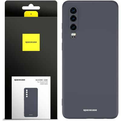 OEM Custodia In Silicone Spacecase Per Huawei P30, Nera OEM Custodia In Silicone Spacecase Per Huawei P30, Nera