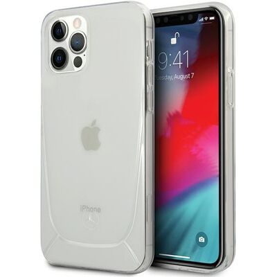 Custodia rigida trasparente Mercedes-Benz iPhone 12/12 Pro Custodia rigida trasparente Mercedes-Benz iPhone 12/12 Pro