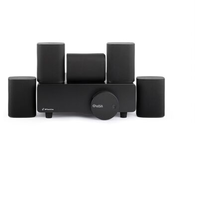 MODENUIT Sistema Home Cinema Wireless 5.1 Compatto Milan, Audio Wisa A Bassa Latenza, Nero MODENUIT Sistema Home Cinema Wireless 5.1 Compatto Milan, Audio Wisa A Bassa Latenza, Nero
