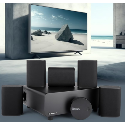 OKMYHOME Sistema Home Theater Wireless 5.1 Nero OKMYHOME Sistema Home Theater Wireless 5.1 Nero