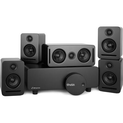 HOMVRA Sistema Home Cinema Wireless 5.1 Dolby Atmos Monaco Nero HOMVRA Sistema Home Cinema Wireless 5.1 Dolby Atmos Monaco Nero