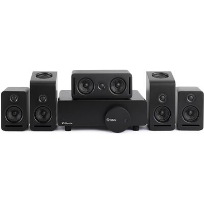 HOMVRA Sistema Home Cinema Wireless 5.1.2 Dolby Atmos Monaco, Nero HOMVRA Sistema Home Cinema Wireless 5.1.2 Dolby Atmos Monaco, Nero