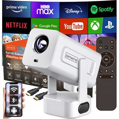 OEM Mini Proiettore Portatile Android 13 Wifi 360 Full Hd 4k Per Telefono Zenwire Imc360 OEM Mini Proiettore Portatile Android 13 Wifi 360 Full Hd 4k Per Telefono Zenwire Imc360