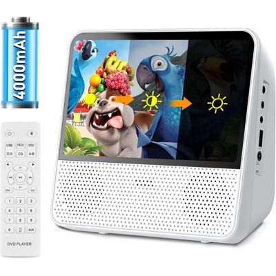 OEM Lettore Dvd Portatile Con Batteria Da 4000 Mah, Supporta Cd/dvd/bluetooth/usb/mp3/av, Doppi Altoparlanti Integrati, Lettore Cd/dvd, Riproduzione Con Memoria/ OEM Lettore Dvd Portatile Con Batteria Da 4000 Mah, Supporta Cd/dvd/bluetooth/usb/mp3/av, Doppi Altoparlanti Integrati, Lettore Cd/dvd, Riproduzione Con Memoria/