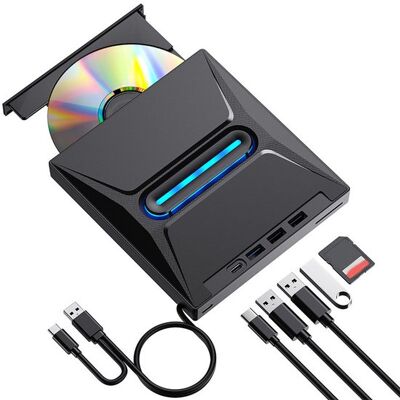 OEM Unità Esterna,dotata Di 4 Porte Usb,2 Porte Type-c E 1 Slot Per Schede Tf/sd,lettore/masterizzatore/lettore Cd Portatile Usb 3.0 OEM Unità Esterna,dotata Di 4 Porte Usb,2 Porte Type-c E 1 Slot Per Schede Tf/sd,lettore/masterizzatore/lettore Cd Portatile Usb 3.0