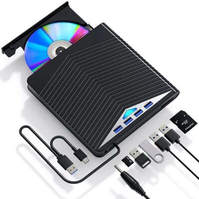 OEM Disco Ottico Esterno, Lettore Dvd/blu-ray, Funzione Di Lettura/scrittura, Registratore Dvd Uhd Portatile OEM Disco Ottico Esterno, Lettore Dvd/blu-ray, Funzione Di Lettura/scrittura, Registratore Dvd Uhd Portatile