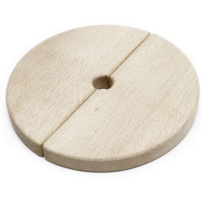 WILTEC - Mezzelune Per Torchio Frutta Da 12-18 L, 2 Pz. In Legno, Coperchio Di Ricambio Pressa Per Frutta WILTEC - Mezzelune Per Torchio Frutta Da 12-18 L, 2 Pz. In Legno, Coperchio Di Ricambio Pressa Per Frutta