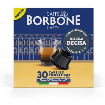 BORBONE Caffè Capsule Compatibili Dolce Gusto Miscela Decisa 30pz BORBONE Caffè Capsule Compatibili Dolce Gusto Miscela Decisa 30pz