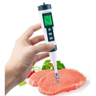 OEM Phmetro Digitale Portatile Per Alimenti, Acqua, Formaggio, Lievito Madre, Conserve, Carne E Campioni Solidi: Elevata Precisione, Facile Calibrazione. OEM Phmetro Digitale Portatile Per Alimenti, Acqua, Formaggio, Lievito Madre, Conserve, Carne E Campioni Solidi: Elevata Precisione, Facile Calibrazione.