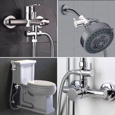 OEM Testina Bidet - Acciaio Inossidabile - Non Richiede Foratura - Spruzzatore Autopulente - Igiene Femminile - 1,47 Libbre OEM Testina Bidet - Acciaio Inossidabile - Non Richiede Foratura - Spruzzatore Autopulente - Igiene Femminile - 1,47 Libbre