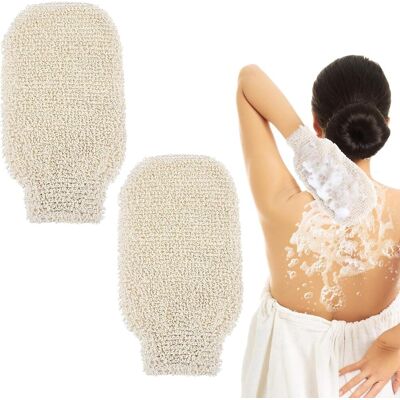 OEM Set Di 2 Guanti Da Doccia In Sisal, Guanti Esfolianti Naturali, Guanti Per Scrub Corpo, Guanti Esfolianti Per La Doccia, Strumento Esfoliante Per Uomo, Donna E Bambino OEM Set Di 2 Guanti Da Doccia In Sisal, Guanti Esfolianti Naturali, Guanti Per Scrub Corpo, Guanti Esfolianti Per La Doccia, Strumento Esfoliante Per Uomo, Donna E Bambino