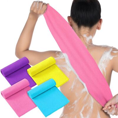 OEM 4 Pezzi Di Salviette Coreane Lunghe Salviette Esfolianti Coreane Per Il Corpo Per Uomini E Donne, Asciugamani Da Bagno Giapponesi Esfolianti Coreani Per Rimuovere La Pelle Morta (colore Misto) OEM 4 Pezzi Di Salviette Coreane Lunghe Salviette Esfolianti Coreane Per Il Corpo Per Uomini E Donne, Asciugamani Da Bagno Giapponesi Esfolianti Coreani Per Rimuovere La Pelle Morta (colore Misto)