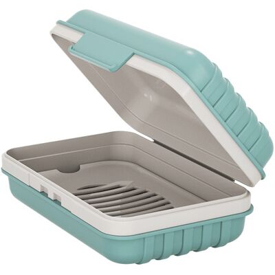 OEM 1 Pcs Porte-savon, Porte-savon, Support Pour Savonnette De Douche, Étui À Savon En Plastique Avec Couvercle Pour La Salle De Sport, Boîte À Savon De Voyage OEM 1 Pcs Porte-savon, Porte-savon, Support Pour Savonnette De Douche, Étui À Savon En Plastique Avec Couvercle Pour La Salle De Sport, Boîte À Savon De Voyage