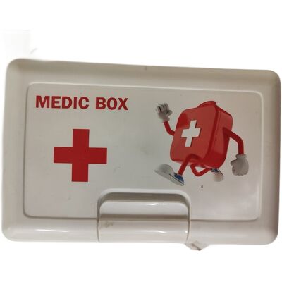 OEM Contenitore Vuoto Per Medicinali In Una Custodia Per Kit Di Pronto Soccorso 20x13x7 OEM Contenitore Vuoto Per Medicinali In Una Custodia Per Kit Di Pronto Soccorso 20x13x7