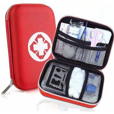 OEM Kit Di Pronto Soccorso Per Auto – Kit Medico Leggero Da 450 G Con Custodia In Nylon Impermeabile – Ideale Per Escursioni E Viaggi OEM Kit Di Pronto Soccorso Per Auto – Kit Medico Leggero Da 450 G Con Custodia In Nylon Impermeabile – Ideale Per Escursioni E Viaggi